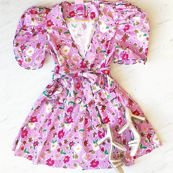 Celia B Amethyst dress in pink NWT